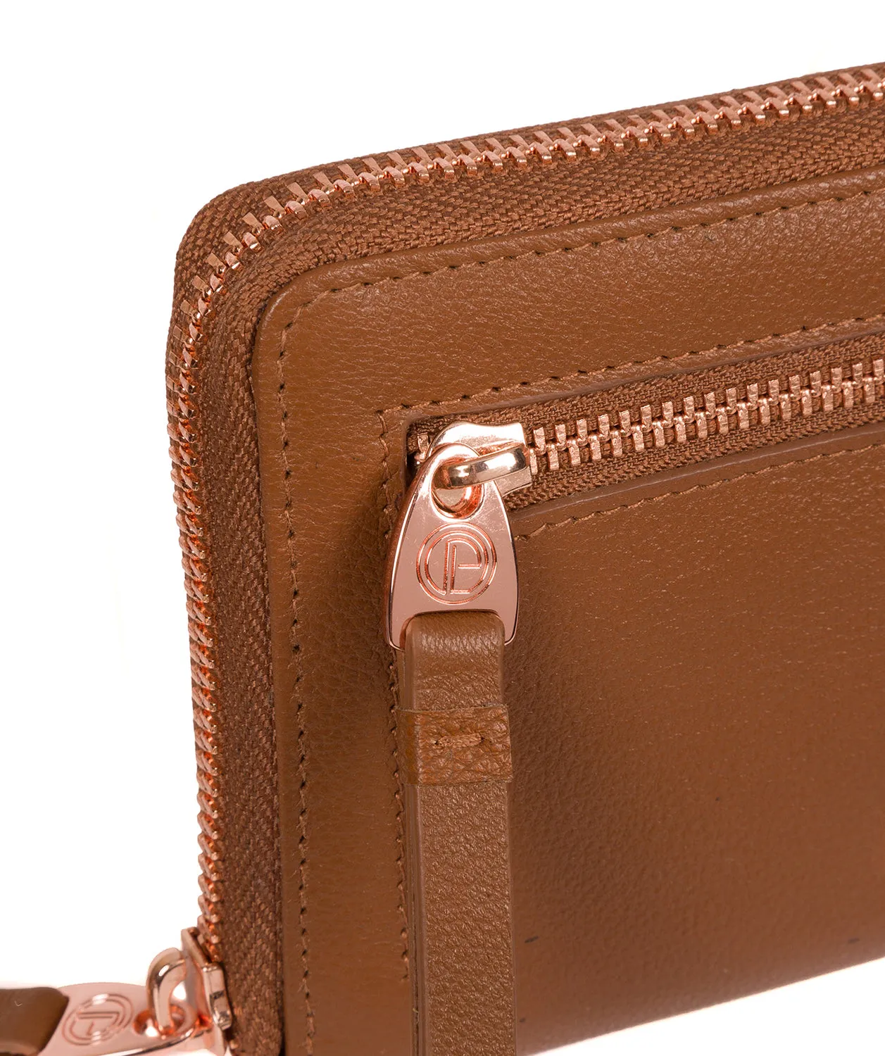 'Starling' Tan Leather Purse