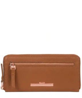 'Starling' Tan Leather Purse