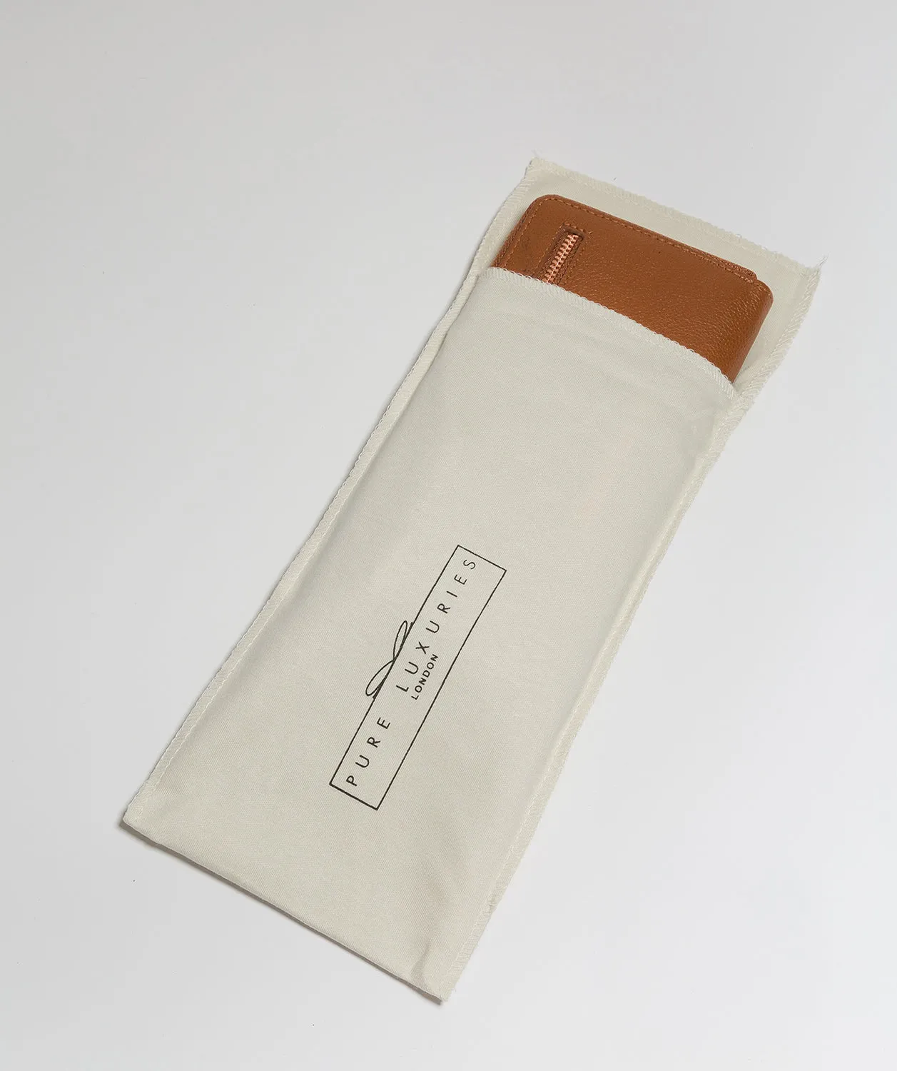 'Starling' Tan Leather Purse