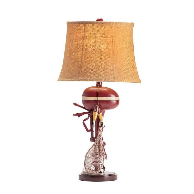 Vintage Outboard Lake House Lamp