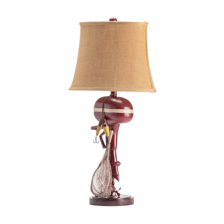 Vintage Outboard Lake House Lamp