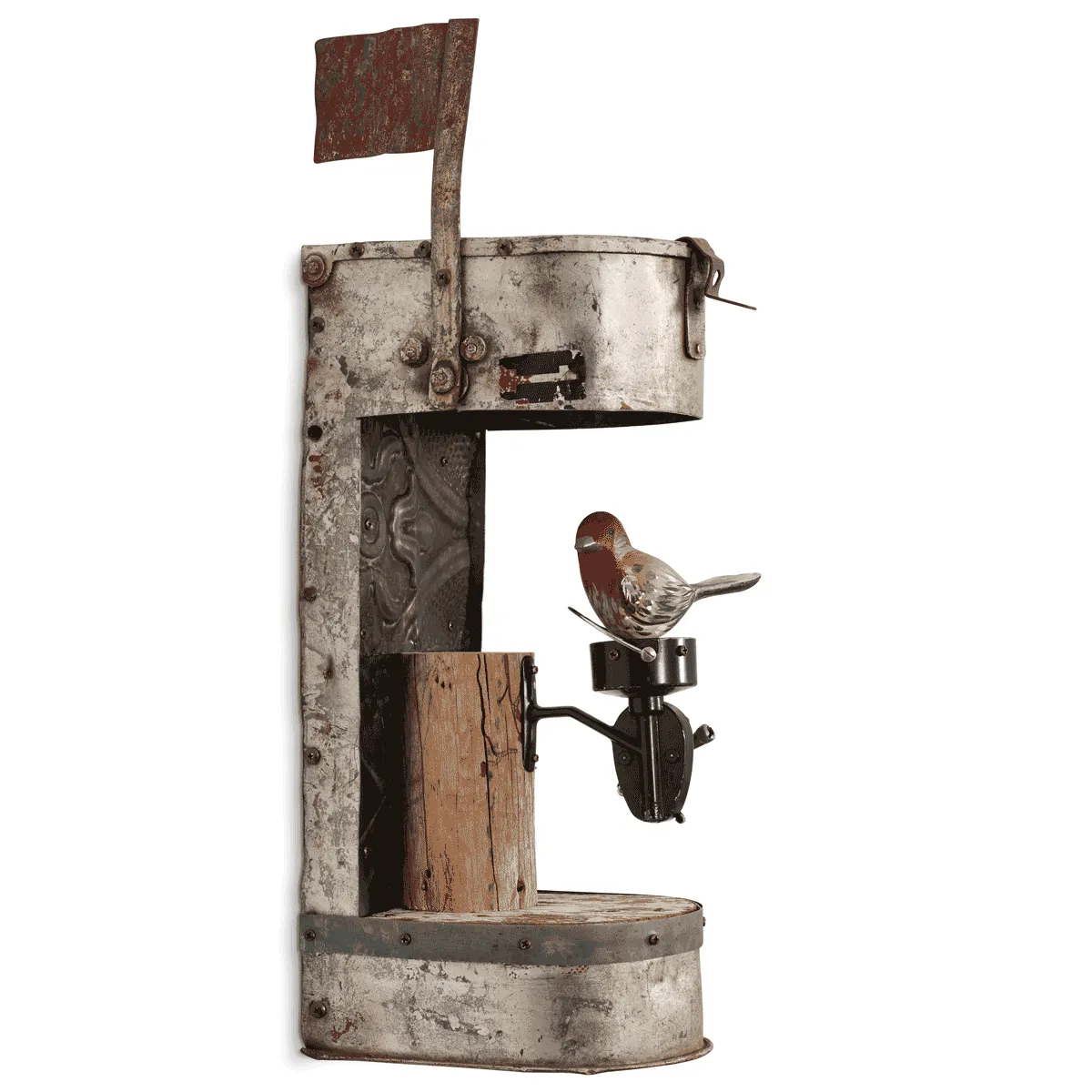 WHIRLIGIG original mixed media wall sculpture