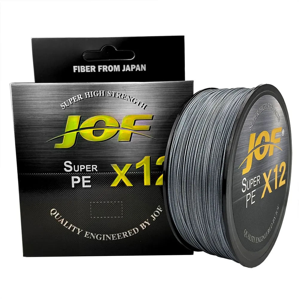 X9/X12 500M 300M 100M Braided Fishing Line 9/12 Strands MultiColor Multifilament Saltwater PE Line 20 24 35 40 50 65 80LB