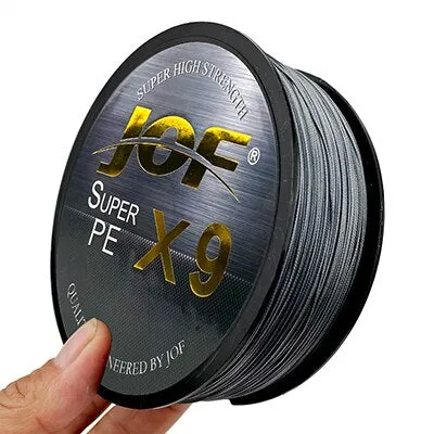 X9/X12 500M 300M 100M Braided Fishing Line 9/12 Strands MultiColor Multifilament Saltwater PE Line 20 24 35 40 50 65 80LB