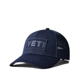 Yeti Navy Patch Trucker Hat