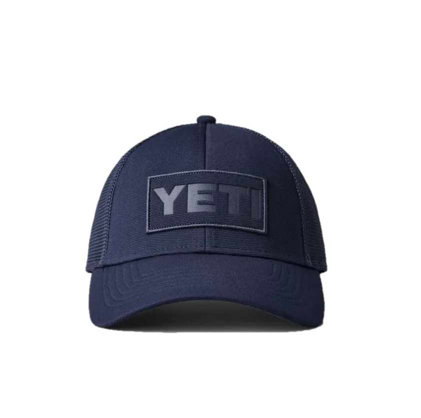 Yeti Navy Patch Trucker Hat